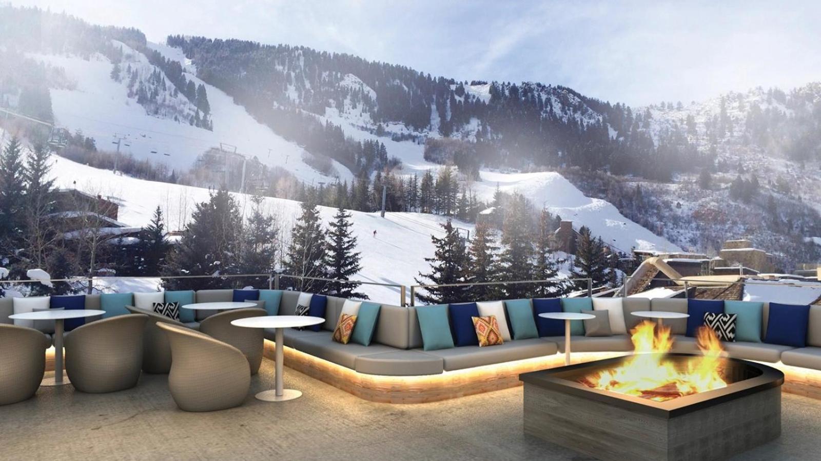 W Aspen Hotell Exteriör bild